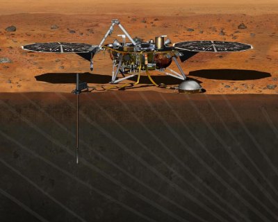 Construction to begin on new Mars lander New lander will explore surface of Mars. Image: NASA.